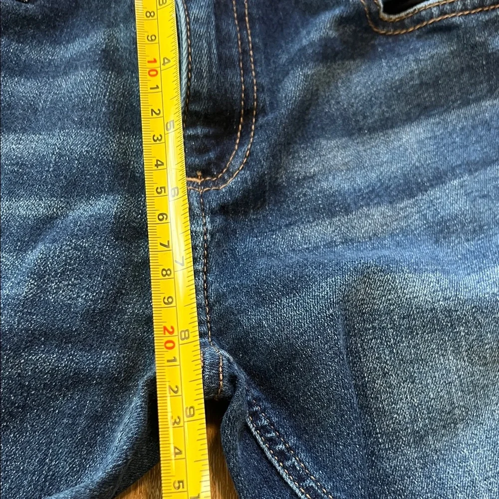 Miss Me Ankle Straight Distressed Blue Jeans Size 27